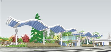 精品現(xiàn)代休閑公園景觀設(shè)計(jì)su模型